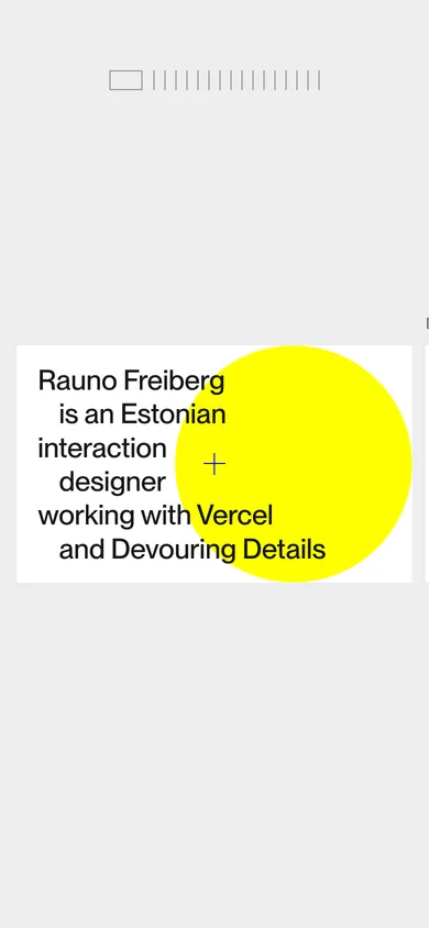 Rauno Freiberg mobile screenshot